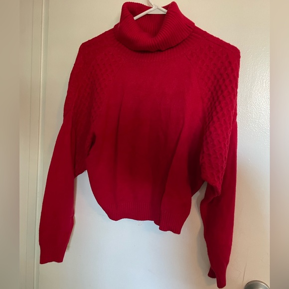 Gorgeous Red Steve Madden Sweater - Picture 6 of 8